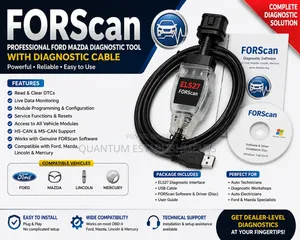 FORScan Software With Diagnostic Cable