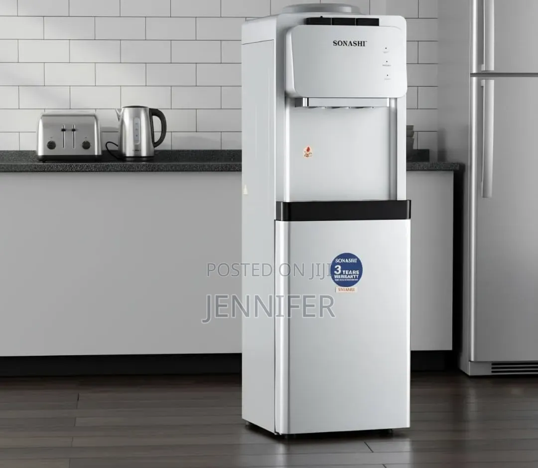 Sonashi 3 Taps Water Dispenser With Storage Cabinet