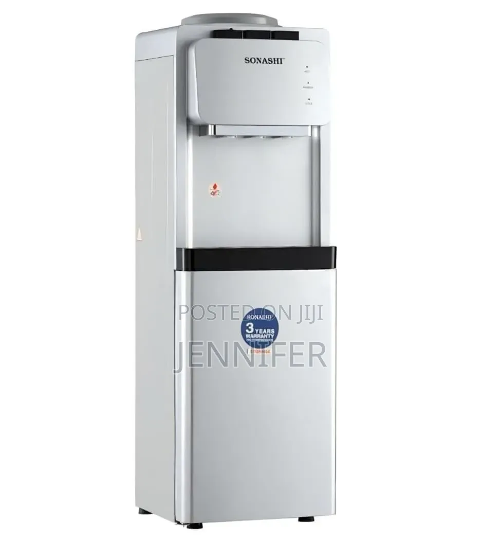 Sonashi 3 Taps Water Dispenser With Storage Cabinet