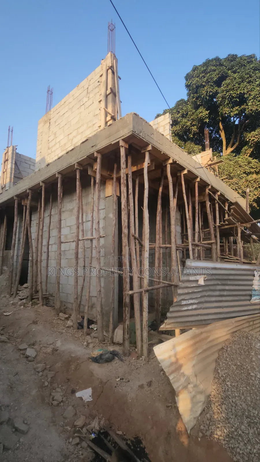 Flat Commercial Building on Sale Uncompleted Located in Nansana