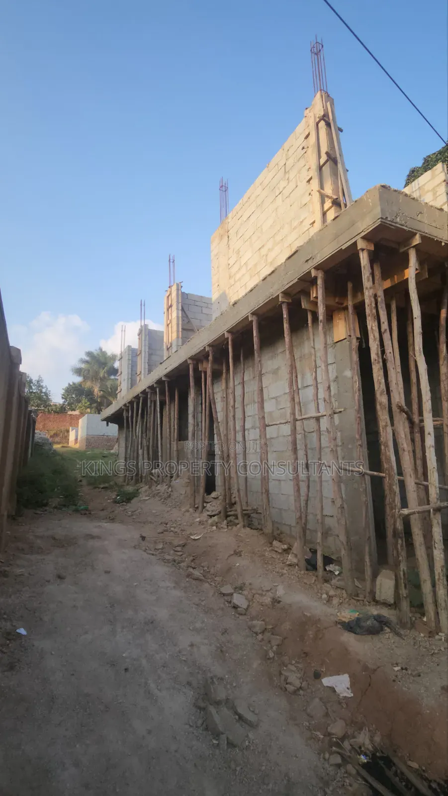 Flat Commercial Building on Sale Uncompleted Located in Nansana