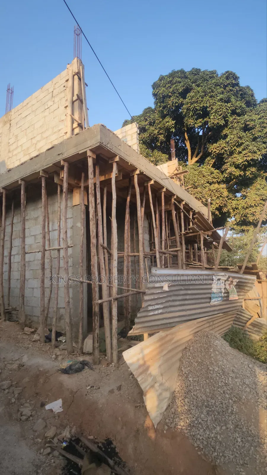 Flat Commercial Building on Sale Uncompleted Located in Nansana