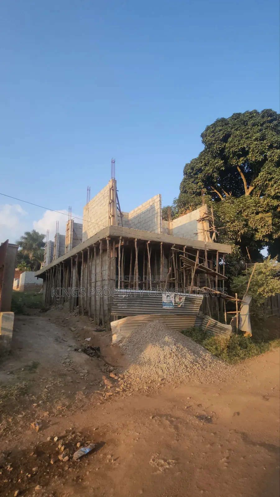 Flat Commercial Building on Sale Uncompleted Located in Nansana