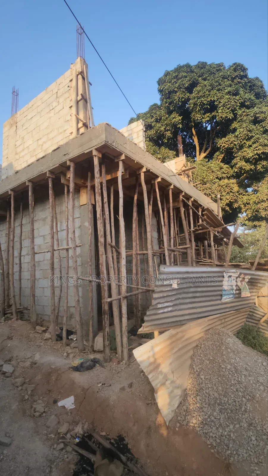 Flat Commercial Building on Sale Uncompleted Located in Nansana