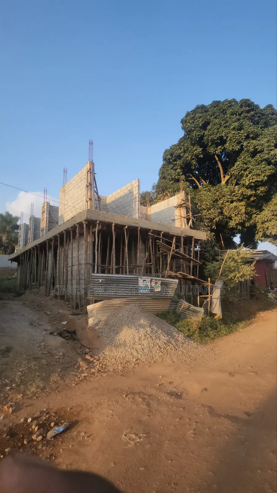 Flat Commercial Building on Sale Uncompleted Located in Nansana
