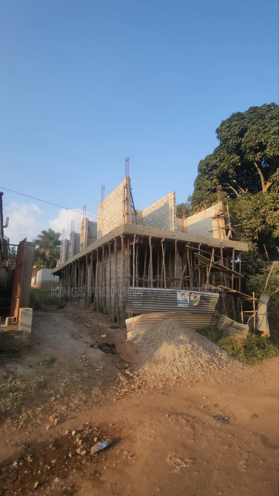 Flat Commercial Building on Sale Uncompleted Located in Nansana