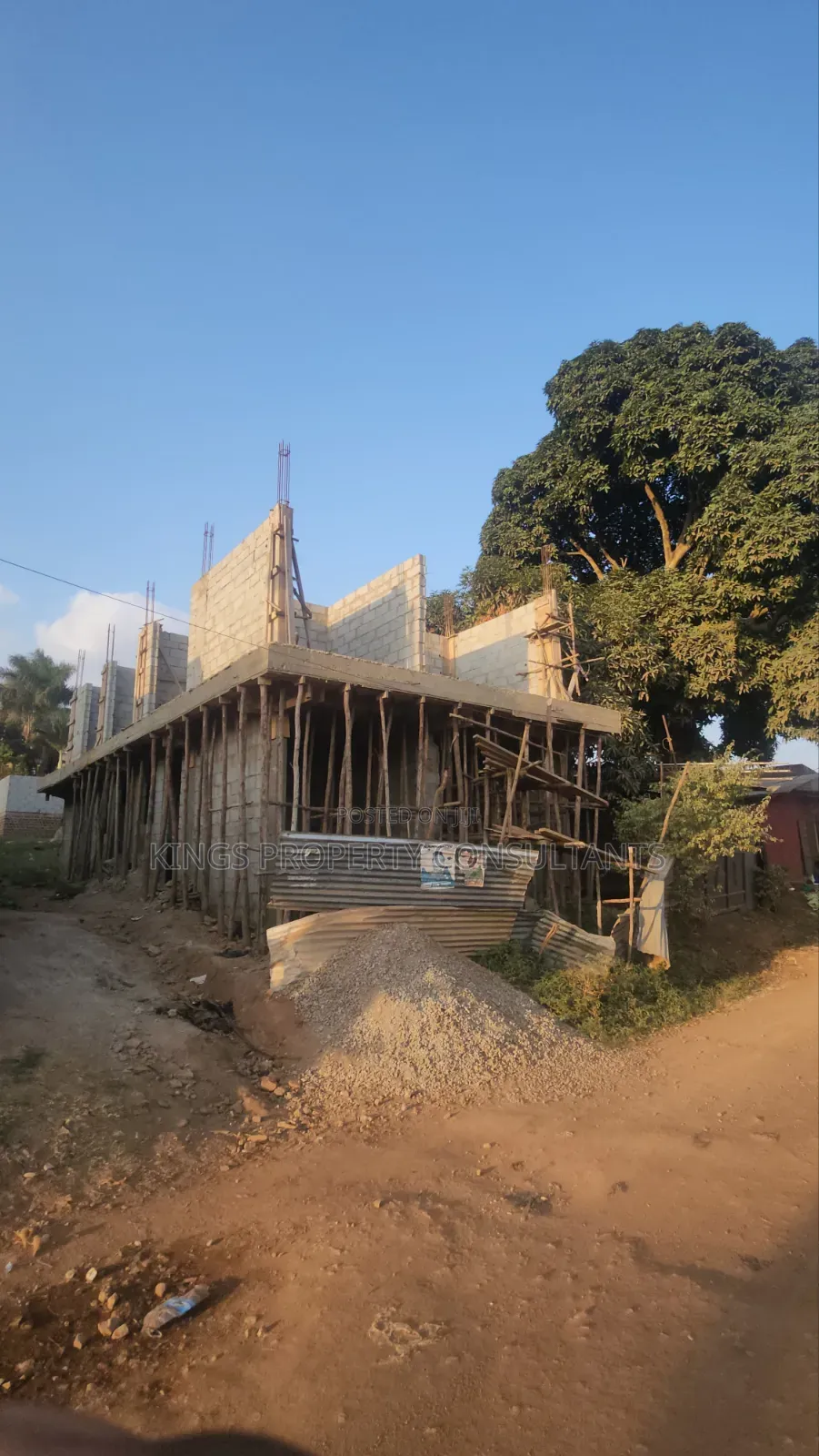Flat Commercial Building on Sale Uncompleted Located in Nansana