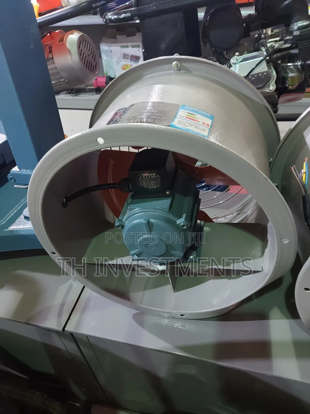 220V Explosion-Proof Axial Flow Fan Industrial Wall Mounted (20 Inch)