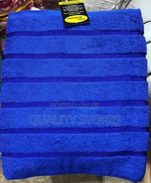 Super Collection Cotton Towels Hot Blue