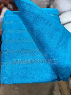 Super Collection Cotton Towels Light Blue