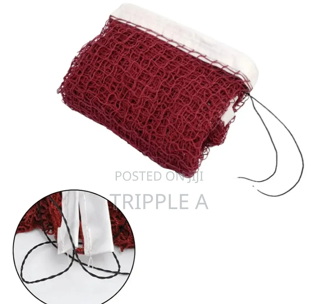 Professional Badminton Sports Game Net -Burgundy