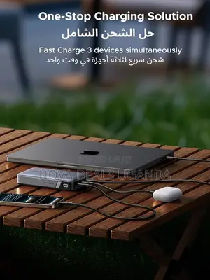 UGREEN Power Bank 20000mAh, 100W Laptop Fast Charging Portable Charger