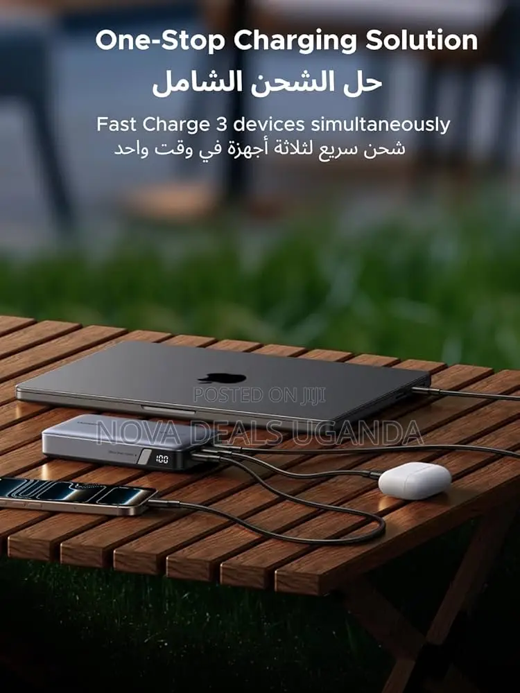 UGREEN Power Bank 20000mAh, 100W Laptop Fast Charging Portable Charger