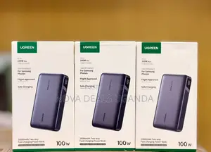 UGREEN Power Bank 20000mAh, 100W Laptop Fast Charging Portable Charger