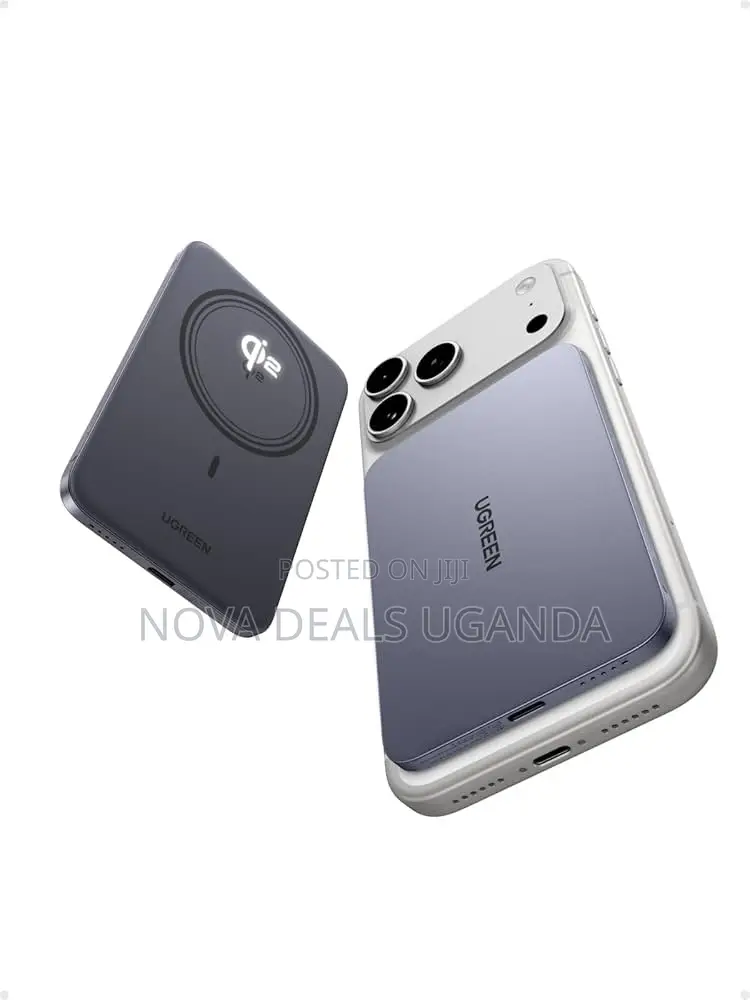 UGREEN Magsafe Power Bank 5000mAh, Ultra-Slim Qi2 15W Wireless Charger