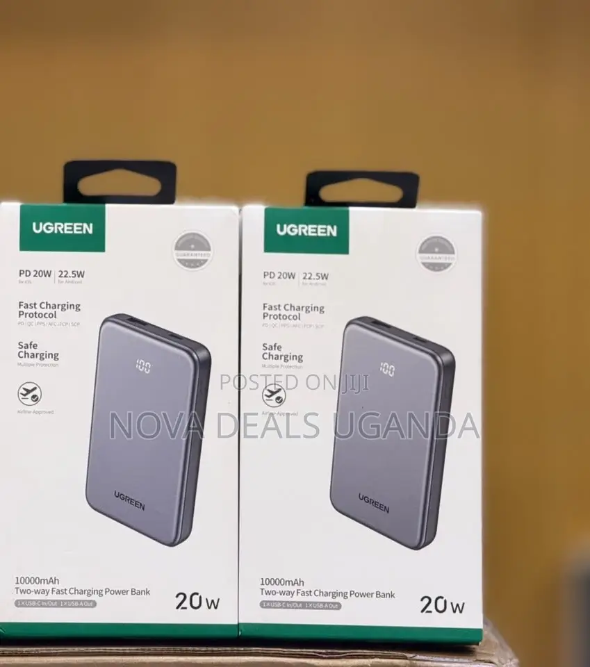 Ugreen 10000mah 20W Zapix Series Two-Way Fast Charging Power Bank