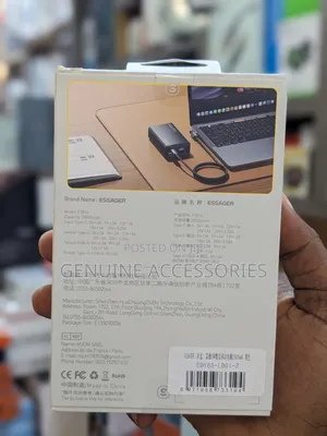Essager 65W Portable Power Bank 200OmAh With 3 Output Ports