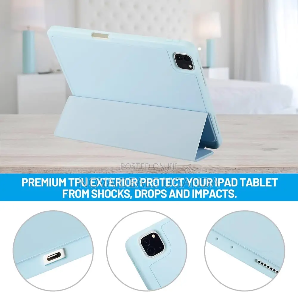 Smart Foldable Case With Pen Slot for Apple iPad Pro 11