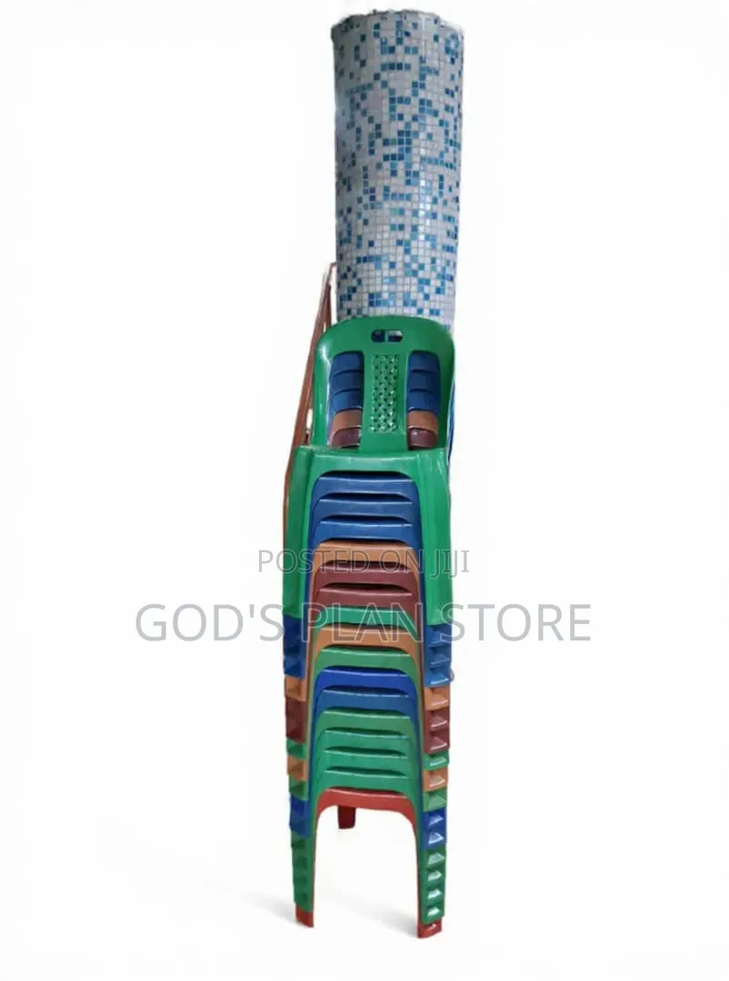Multi-Color Stackable Plastic Chairs Plastic Chairs