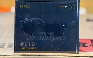 AIMB S2 Max Smart AI Glasses 500W Pixels Camera Bluetooth Sunglasses
