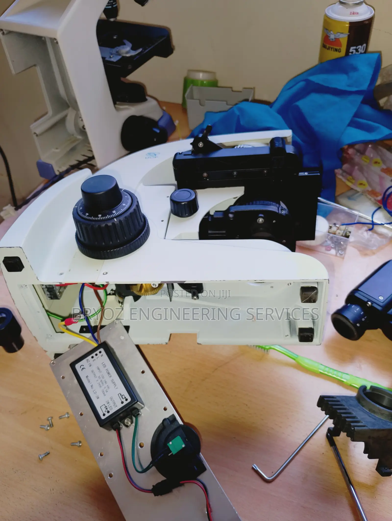Repair and Service of All Microscopes