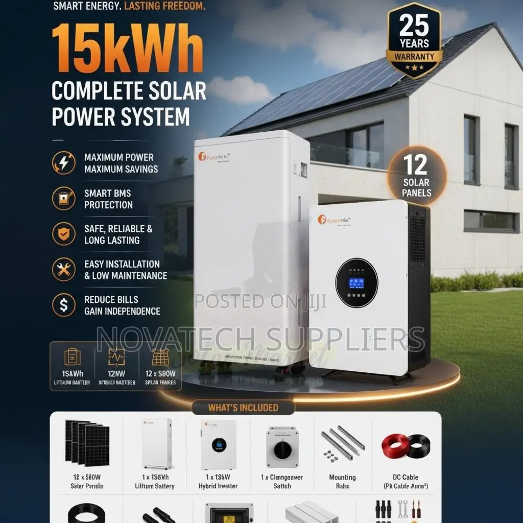 Heavy Duty Felicity 15kWh Home Business Hybrid Solar System Package
