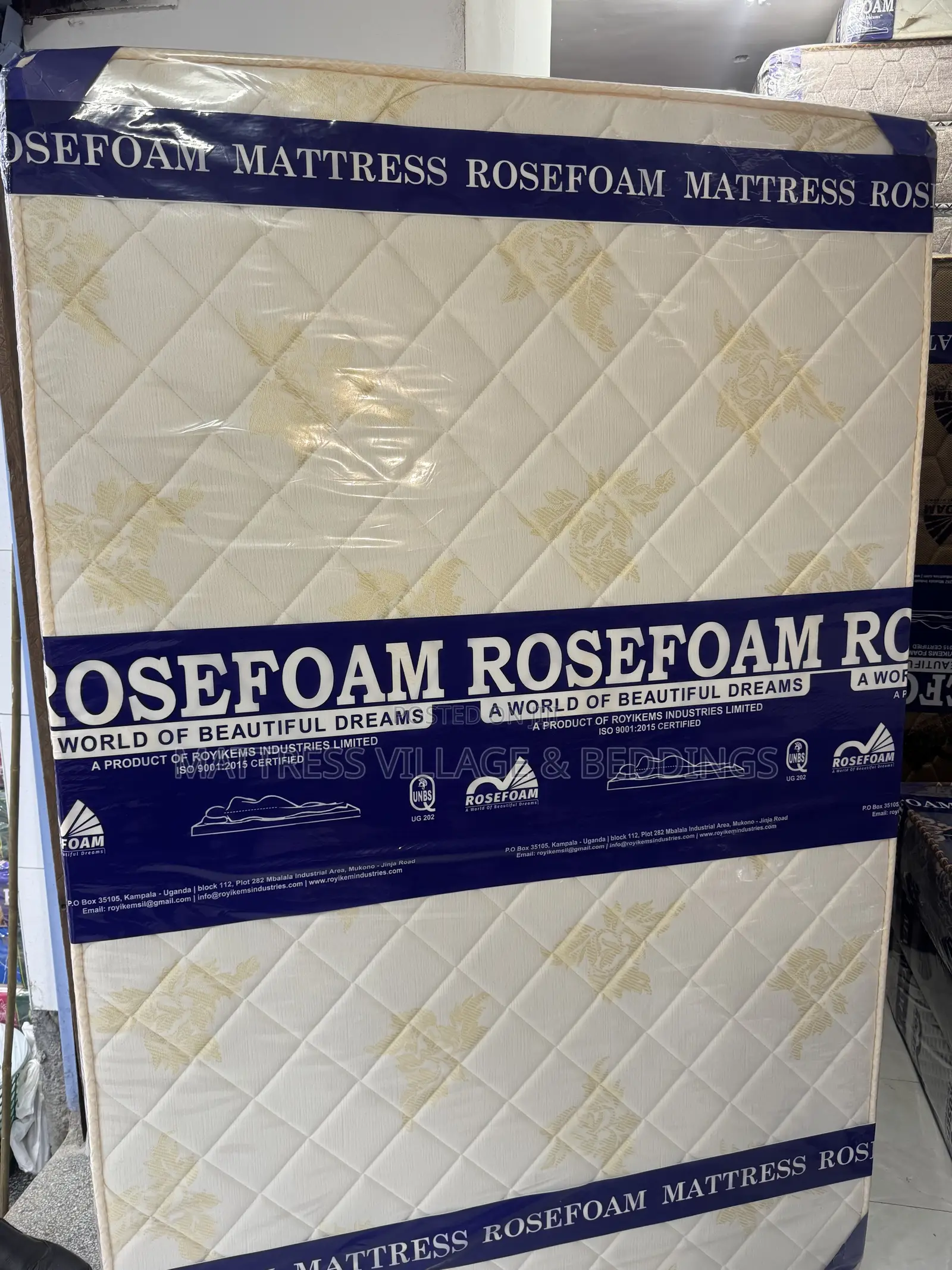 4by6 6inches Rosefoam HighDensity Smart
