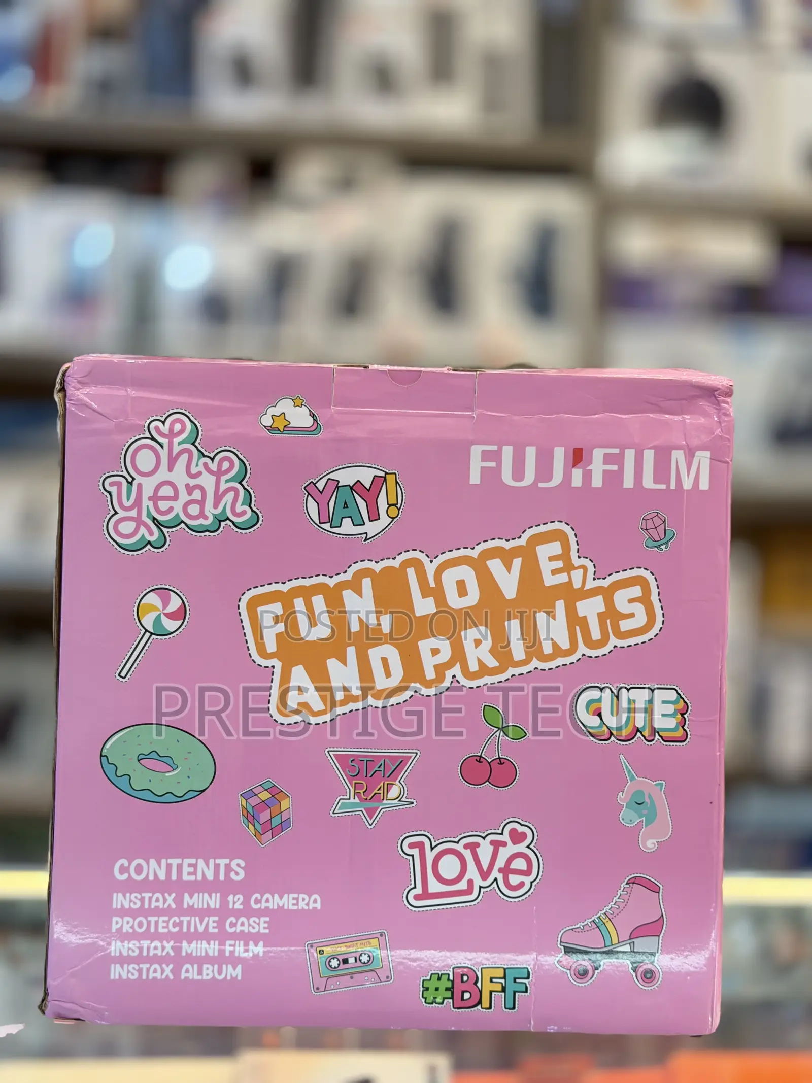Fujifilm Instax Mini 12 Gift Box With Film, Protective Case, Album