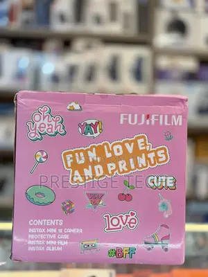 Fujifilm Instax Mini 12 Gift Box With Film, Protective Case, Album