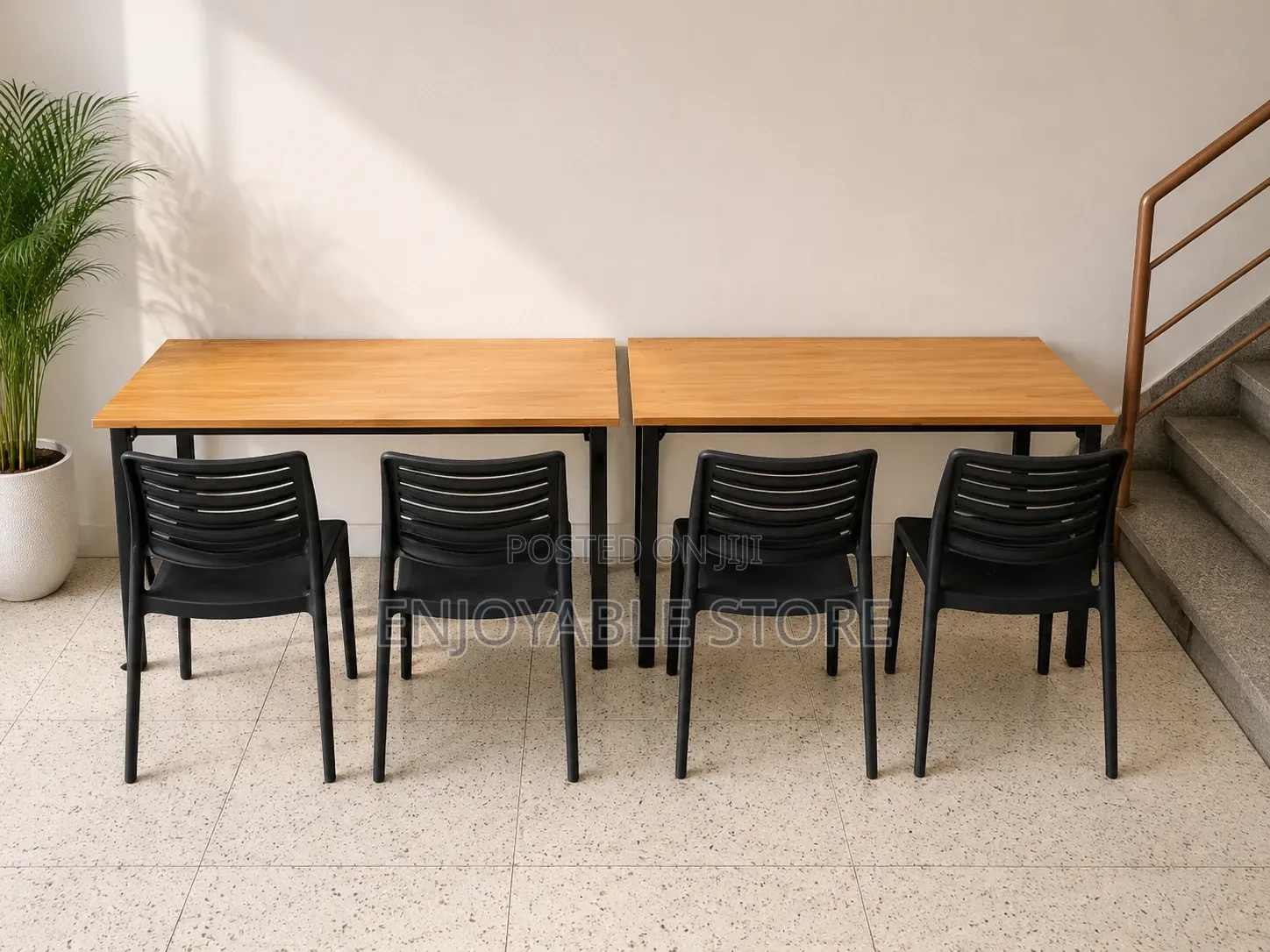 Wooden Foldable Dining Table 4 People (Price Indicated for Table Only)