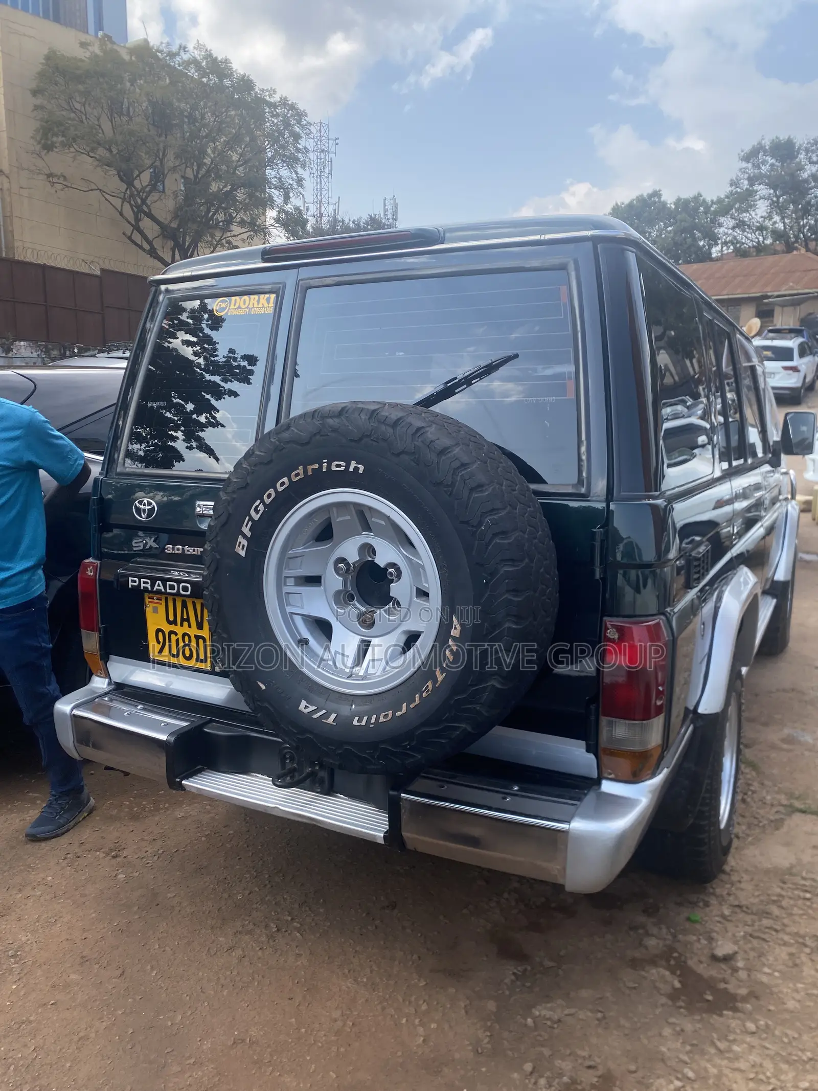 Toyota Land Cruiser Prado 3.0 TD 1997 Green