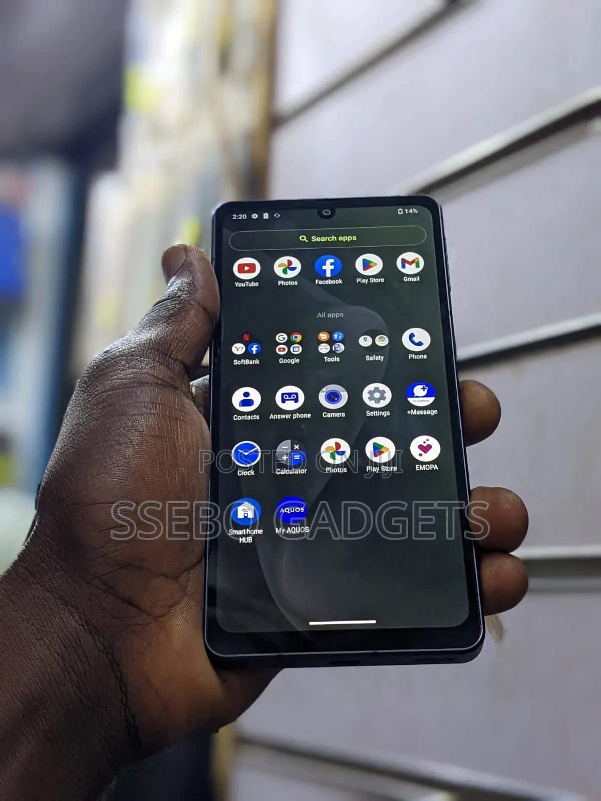 Sharp Aquos sense7 plus 128 GB Black