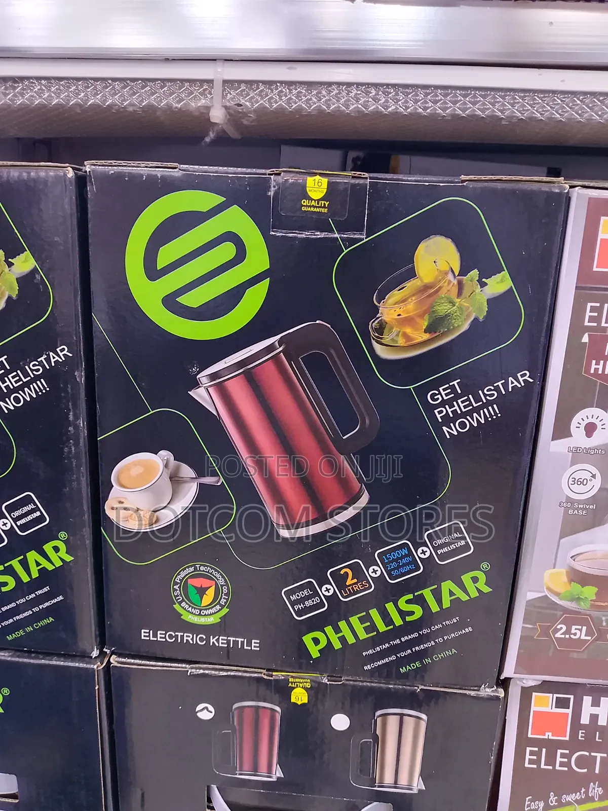 2 LTRS Phelistar Electric Kettle