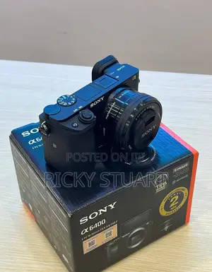 Sony Alpha A6400 Mirrorless 24.2MP Digital Camera W/16-50mm Lens