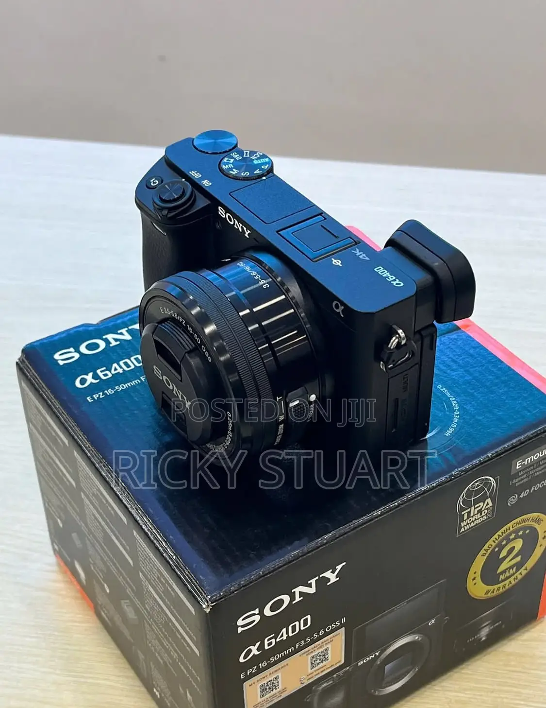 Sony Alpha A6400 Mirrorless 24.2MP Digital Camera W/16-50mm Lens