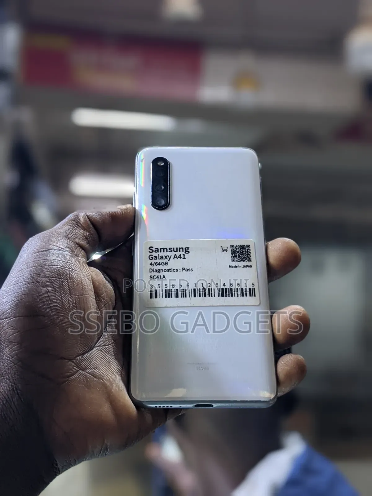 Samsung Galaxy A41 64 GB White