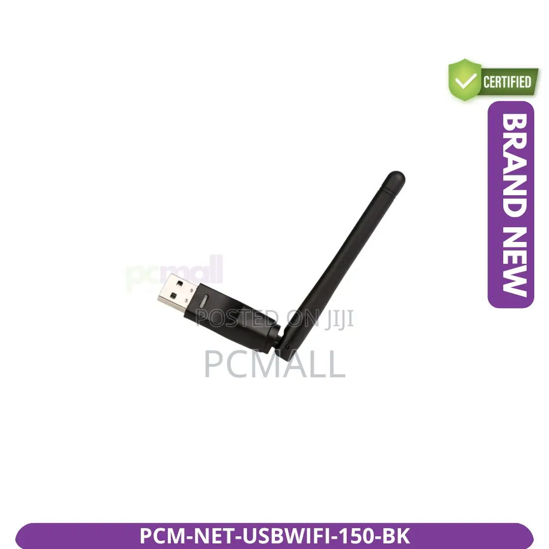 USB WiFi Adapter 150Mbps USB 2.0 Dongle New Black