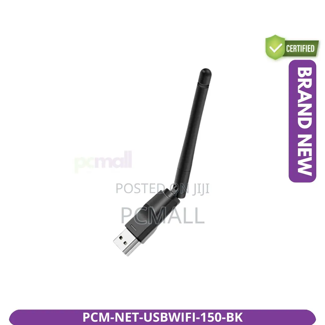 USB WiFi Adapter 150Mbps USB 2.0 Dongle New Black