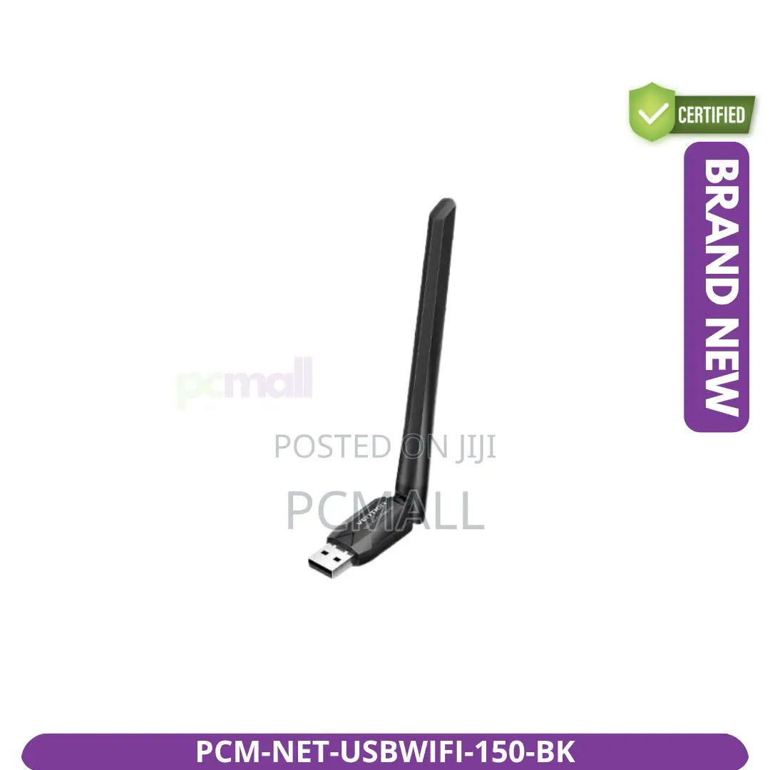 USB WiFi Adapter 150Mbps USB 2.0 Dongle New Black