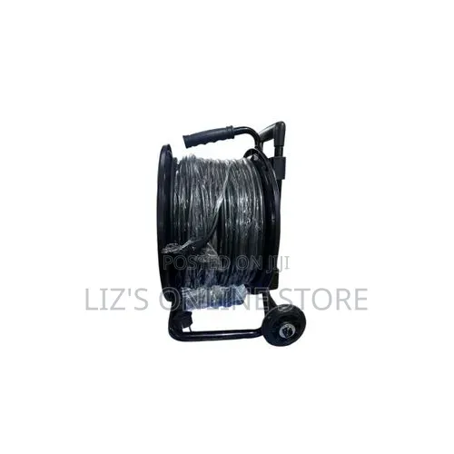 Heavy-Duty Industrial Extension Cable Reel Charger Digital EnergyMeter