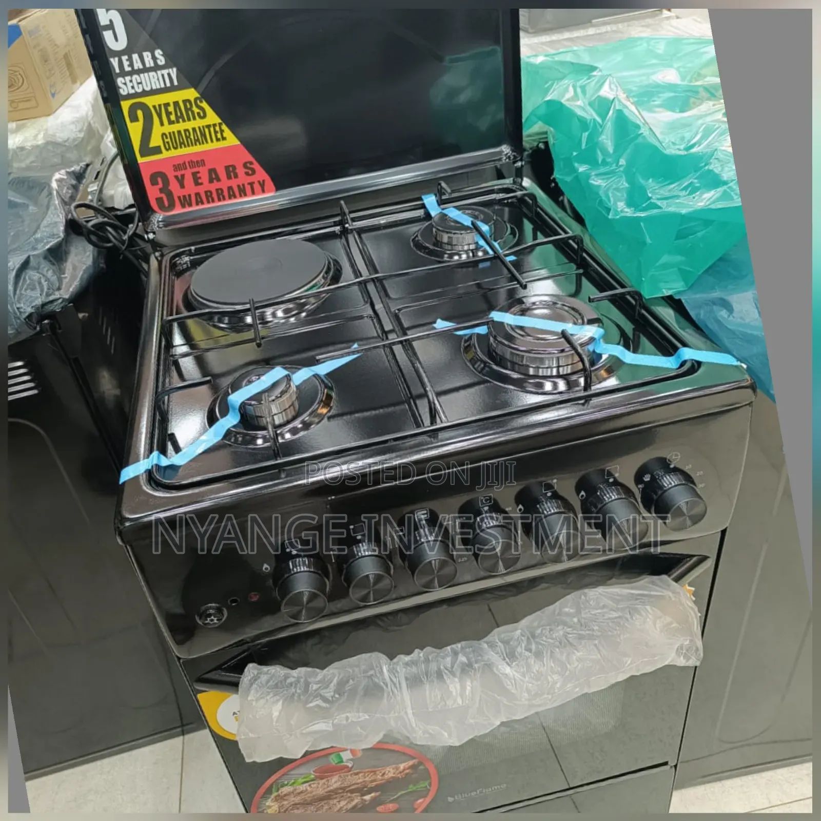 Blue Flame 3*1 Gas en Electric Cooker With an Electric Oven