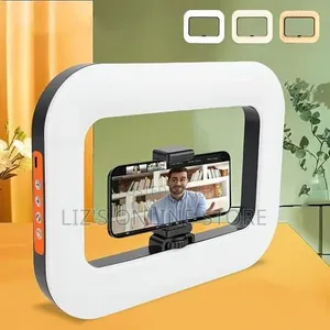 Gadgets Way E30 Square Selfie Ring Light Cell Phone Holder
