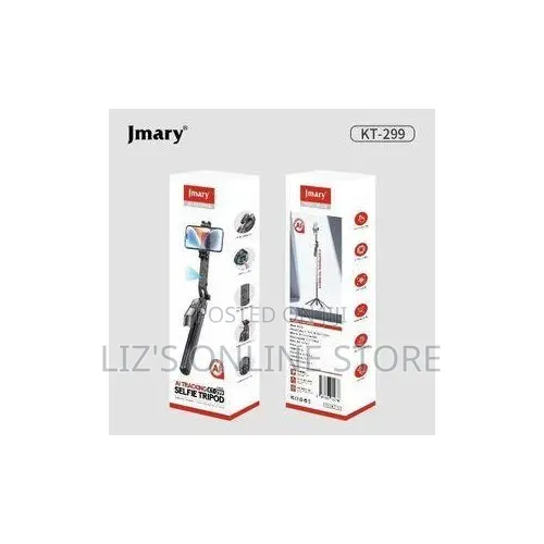 Jmary KT-299 Rotation Smart Tripods Al Face Sensor Selfie Stick Tripod