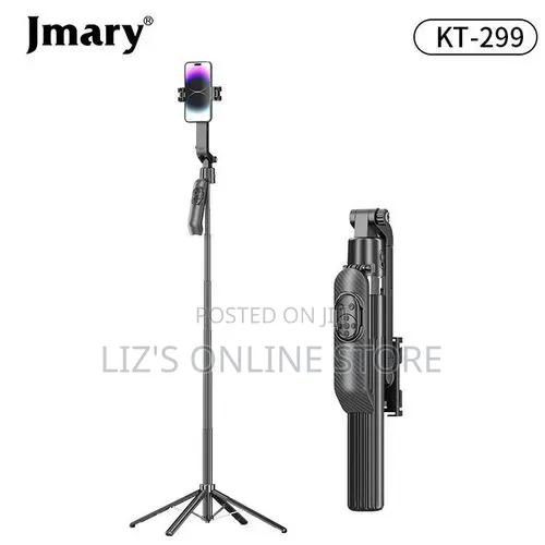 Jmary KT-299 Rotation Smart Tripods Al Face Sensor Selfie Stick Tripod
