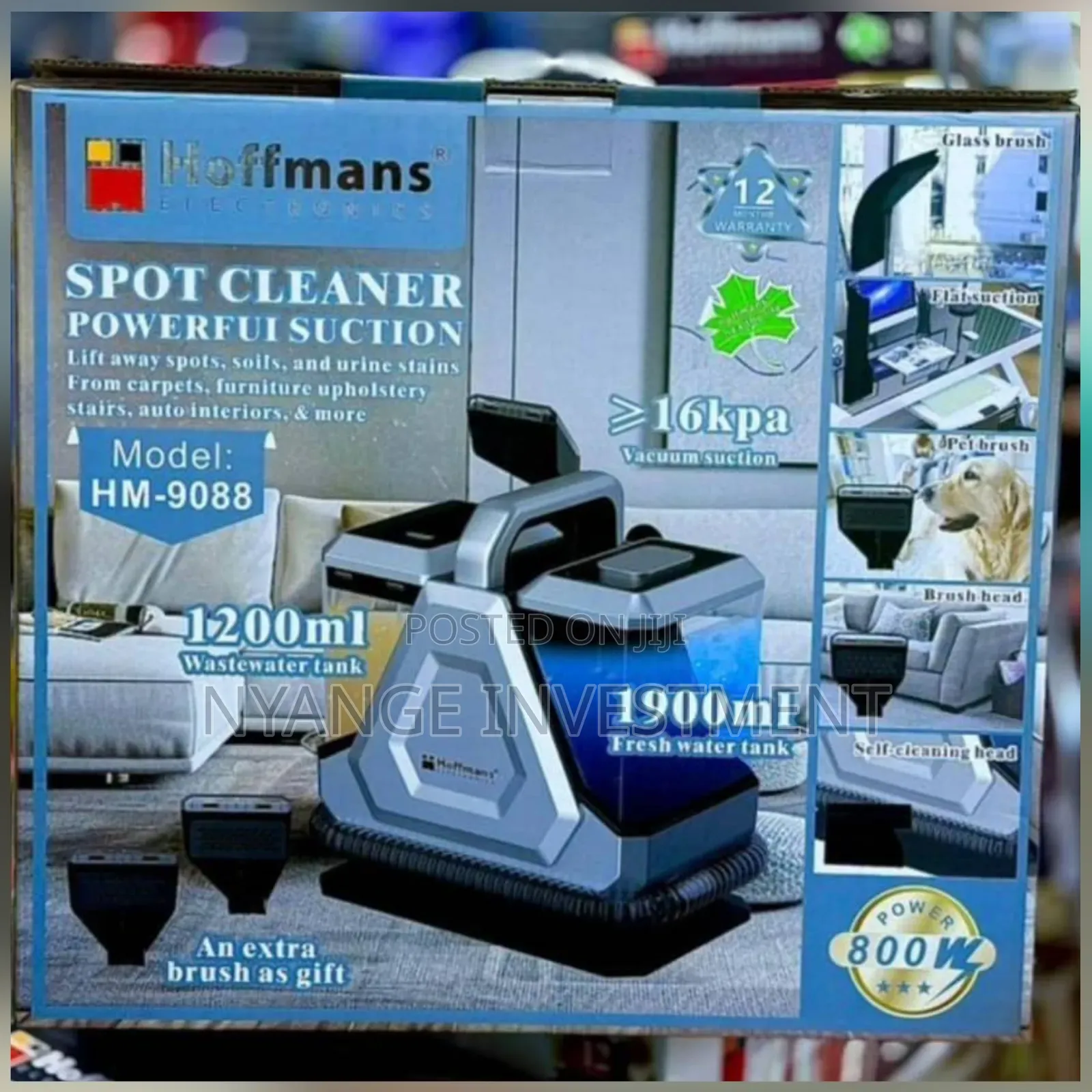 Hoffman Spot Cleaner Hm 9088. Spot and Carpet Cleaner