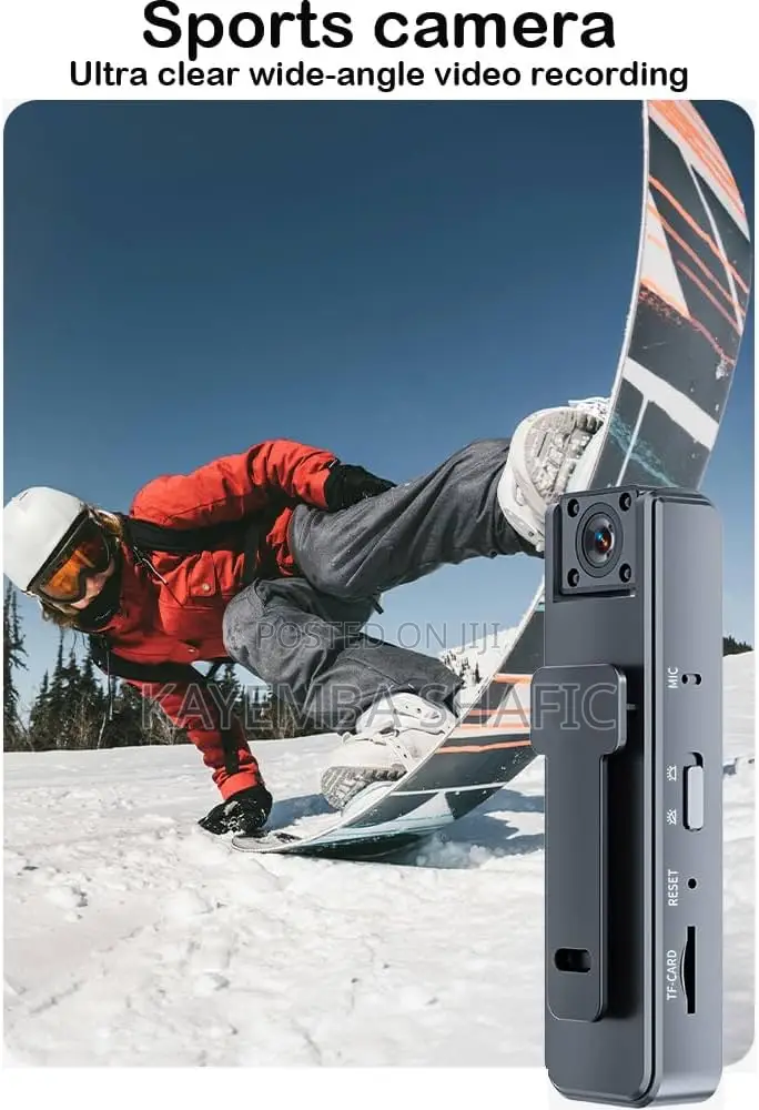 1080P HD Mini Body Camera - Portable Wearable Pocket Spy Cam