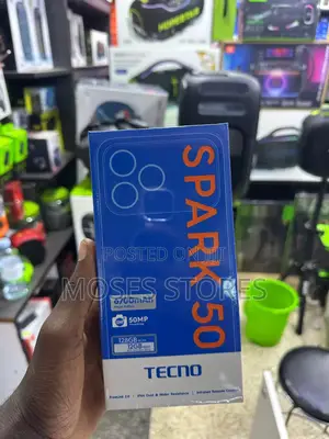 New Tecno Spark 50 128 GB Black