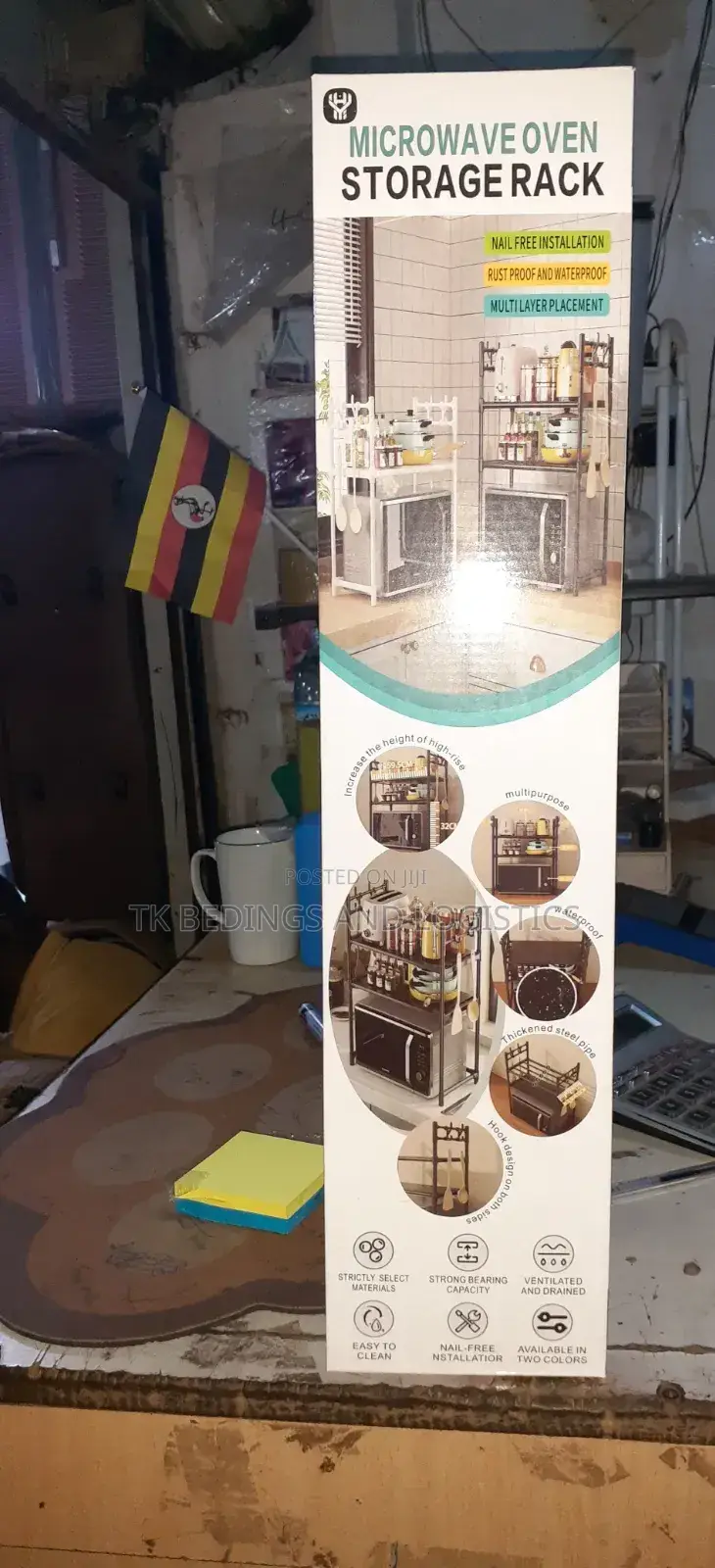 Microwave Storage Rack