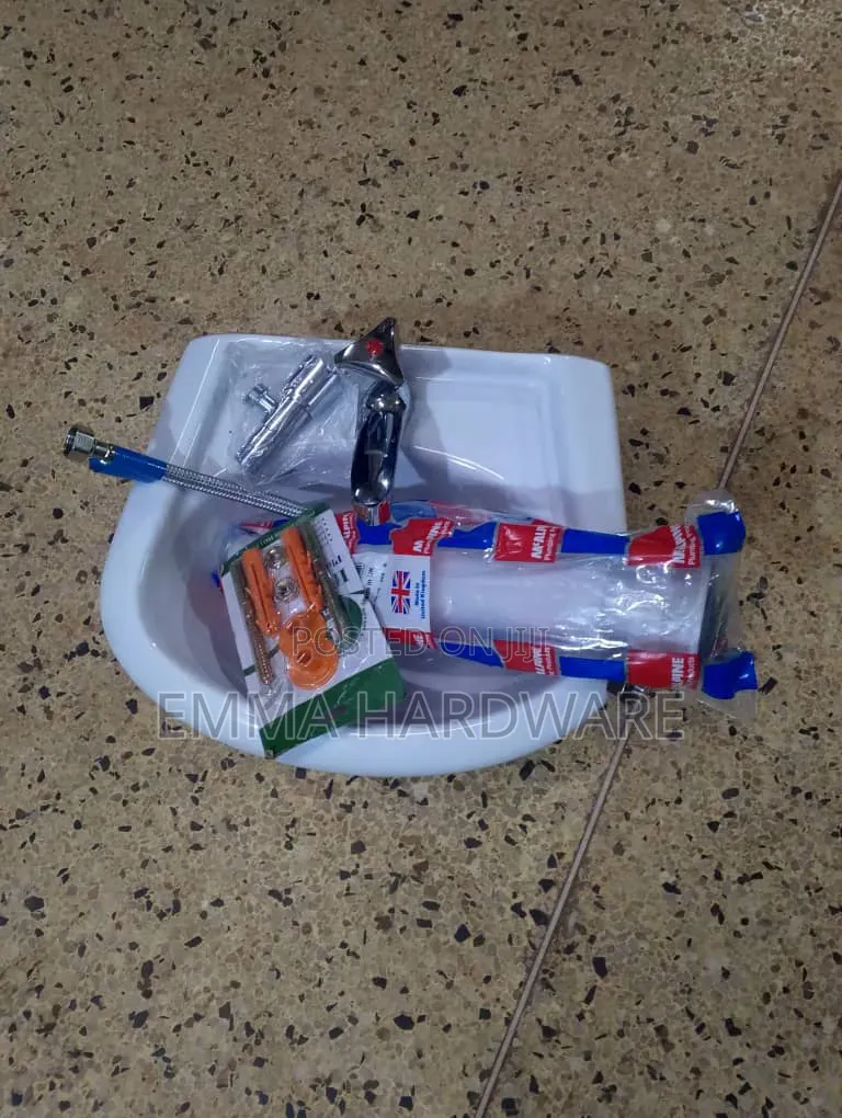 Hand Basin(Full Set)With Accessories Small Size/ Good Quality