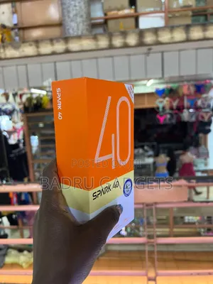 New Tecno Spark 40 128 GB Black